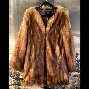 UNREAL FUR Wanderlust Faux Fur Jacket Coat